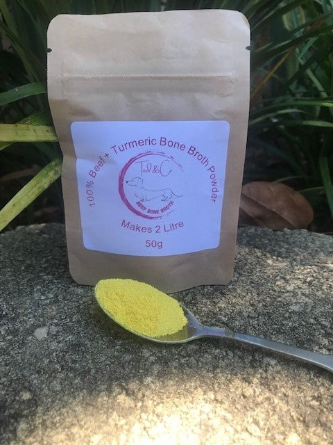 Bone broth with turmeric for outlet dogs